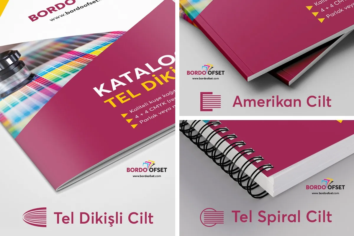 Katalog Ciltleme Çeşitleri Katalog Ciltleme Çeşitleri
